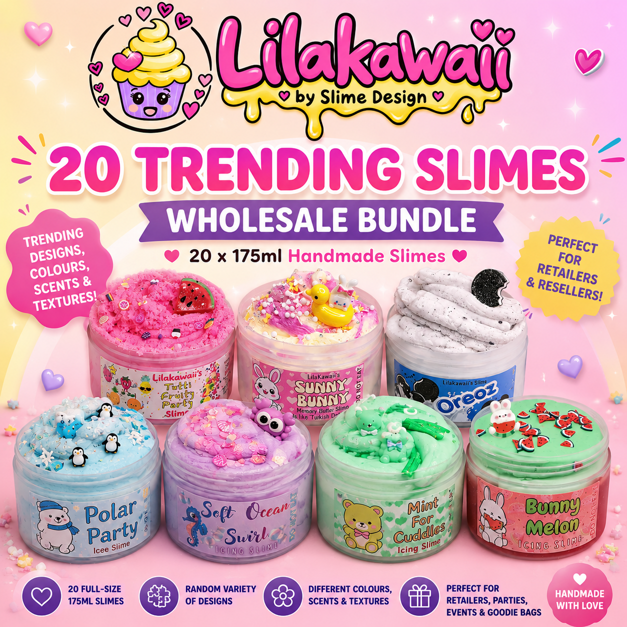 Trending Slimes – Wholesale Pack